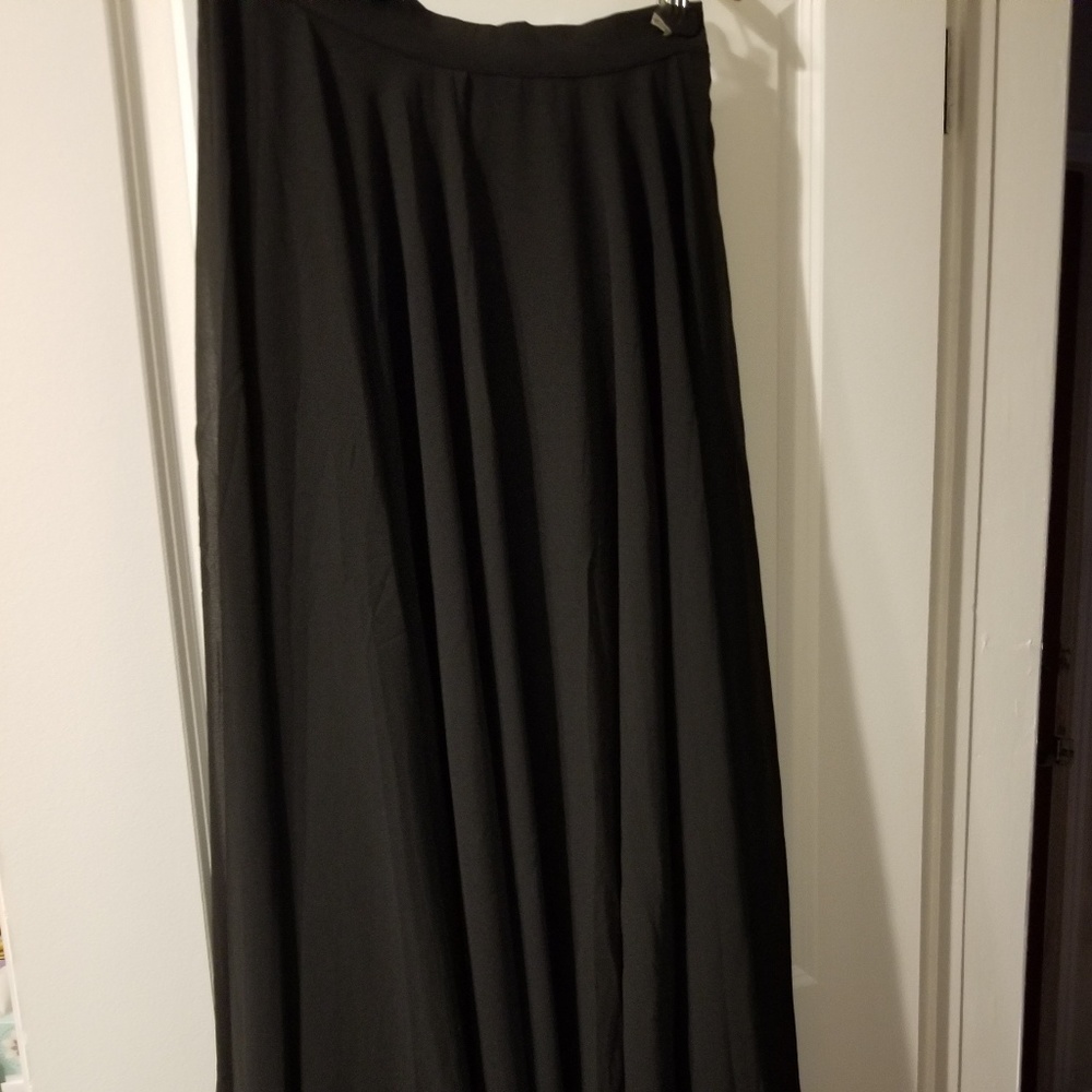Black Maxi Skirt